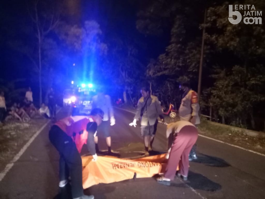 Tabrak Pikep di Jalan Raya Centong, Pelajar di Mojokerto Meninggal