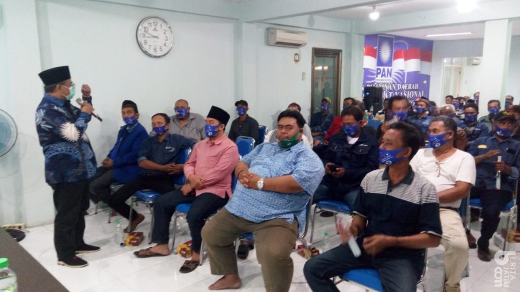 PAN Sidoarjo Rapatkan Barisan Menangkan Kelana-Dwi Astutik