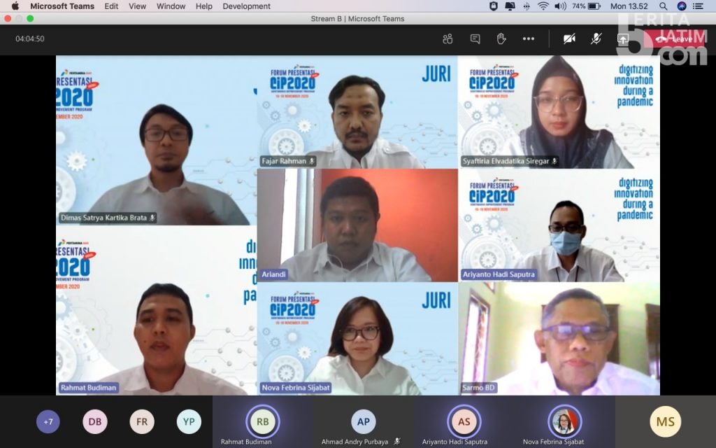 Perdana, Pertagas Selenggarakan Forum CIP 2020 Secara Online di Tengah Pandemi
