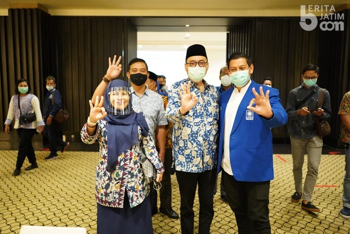 Hadiri Temu Kader PAN se-Jatim, Kelana-Astutik Dapat Energi Baru