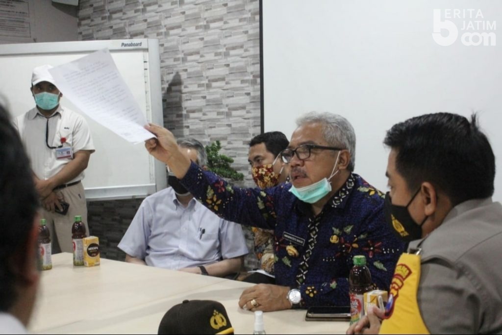 Mediasi, Problem Pengolahan Limbah Non-B3 PT SAI dengan Warga di Mojokerto Selesai