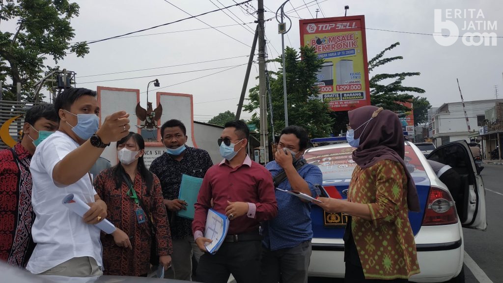 Sidang Agenda Peninjauan Setempat Gugatan CV Pandu Putra Majapahit Digelar, Majelis Hakim Tinjau 8 Titik