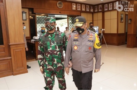 Kapolda Jatim Jelaskan Pentingnya Sinergitas dalam Mencegah Penyebaran Covid-19