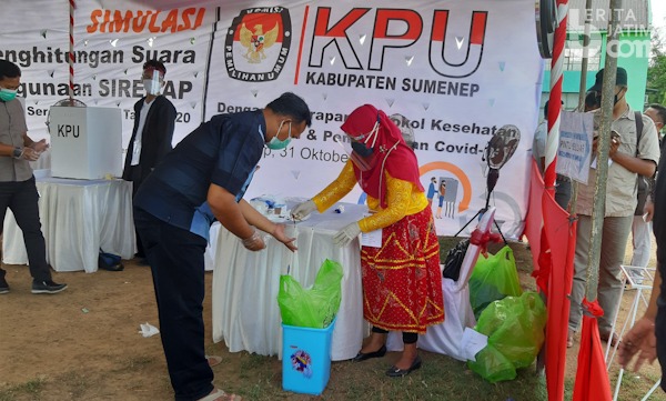 KPU Pastikan TPS Aman, Ajak Pemilih Patuhi Prokes