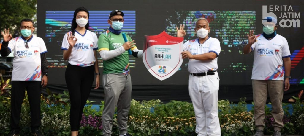 Port Virtual Run and Ride 2020 Resmi Dimulai, Simbol Technology Leadership Pelindo 3