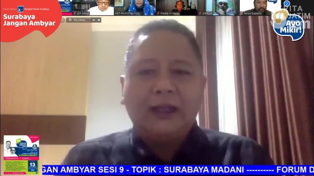 Wawali Whisnu Sakti : Pemimpin Surabaya Harus Memiliki Fasilitative Leadership