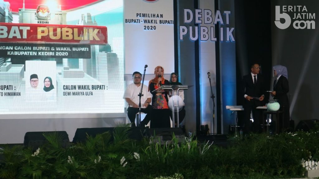 Debat Publik Pilkada Kediri Terapkan Protokol Kesehatan