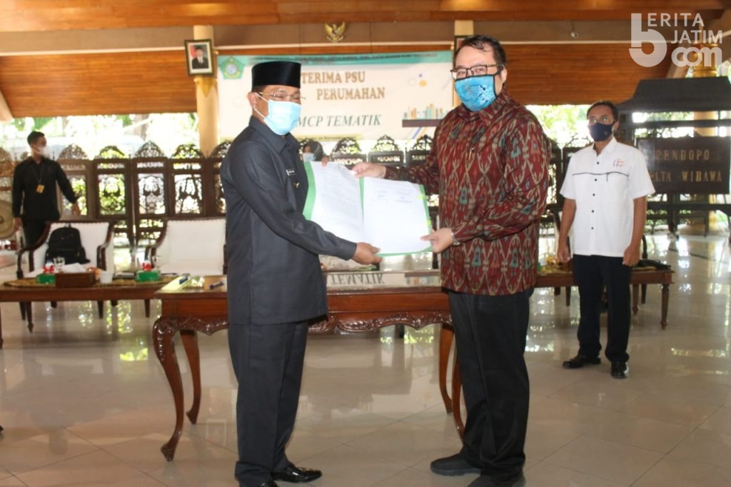 16 Pengembang Serahkan PSU Perumahan ke Pemkab Sidoarjo