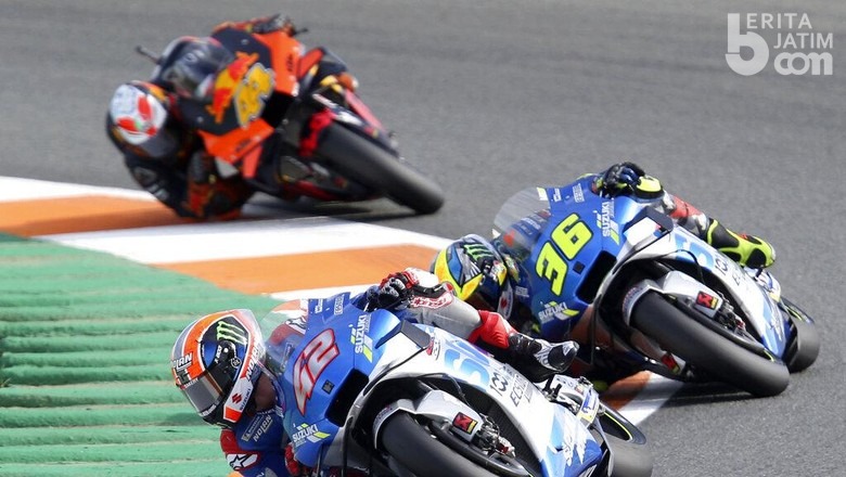 MotoGP Eropa 2020: Alex Rins Dituding Beri Jalan ke Joan Mir