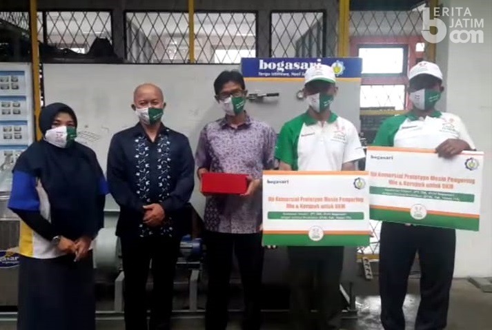 Bangkitkan UKM, Bogasari dan ITS Uji Komersial Mesin Pengering Mie
