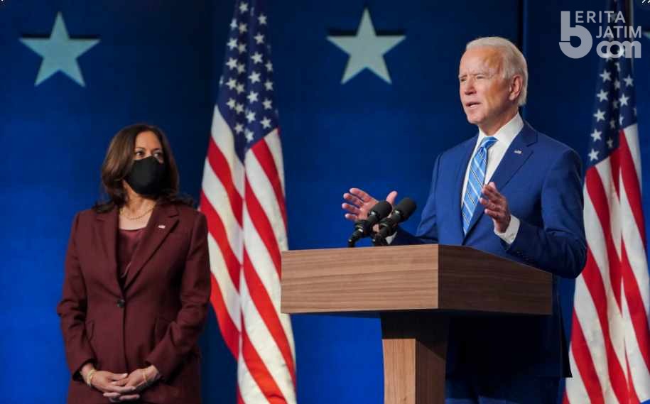 Penjagaan Pelantikan Presiden AS Joe Biden Super Ketat