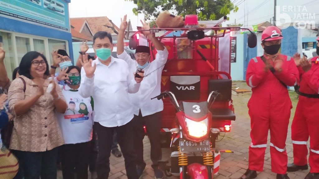 PAN Apresiasi Kelana-Astutik Luncurkan Pemadam Kebakaran Desa