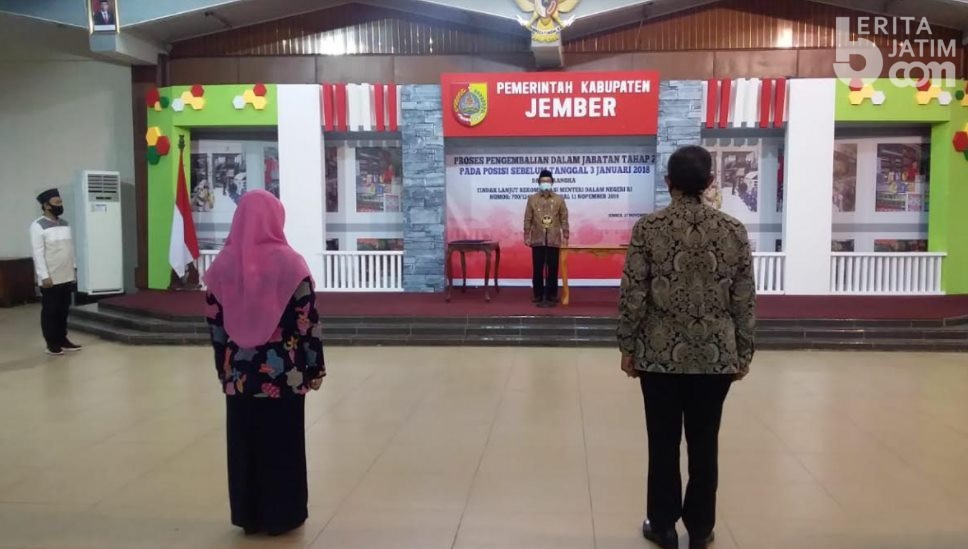 Konsekuensi Rekom Mendagri, Kepala Inspektorat Jember Berubah