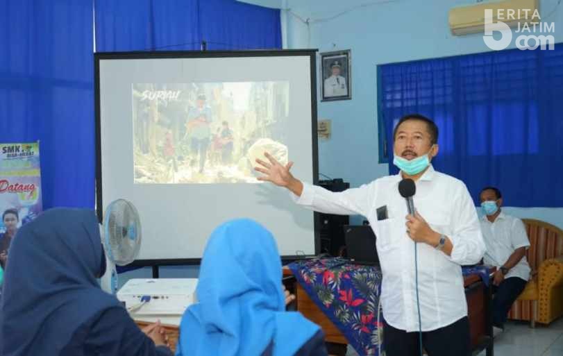Sosialisasi Empat Pilar Kebangsaan, Bambang DH Tarik Minat Pelajar Lewat Cara Ini