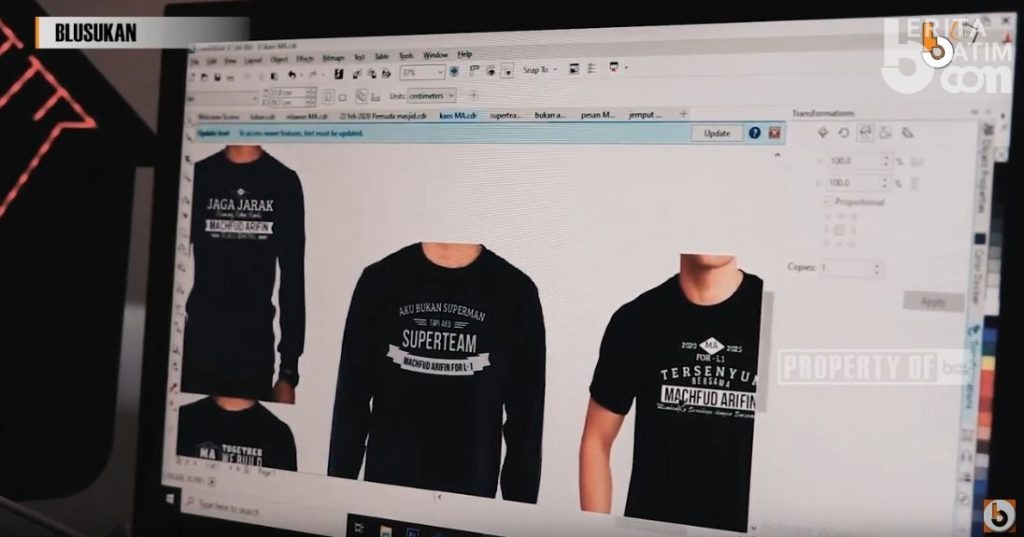 Berkah Pilkada, Pengusaha Garment Panen Raya