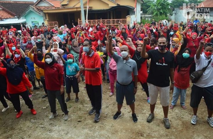 Cegah Covid-19, SAI Ajak warga Sumenep Senam Bersama