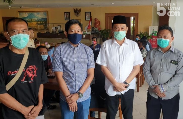 Kelana Aprillianto Ngopi Bareng Wartawan Sidoarjo