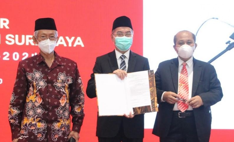 Sukadiono Ketiga Kalinya Jabat Rektor UMSurabaya