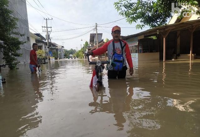 Banjir Landa Wilayah Gresik, 17 Desa Terendam Air