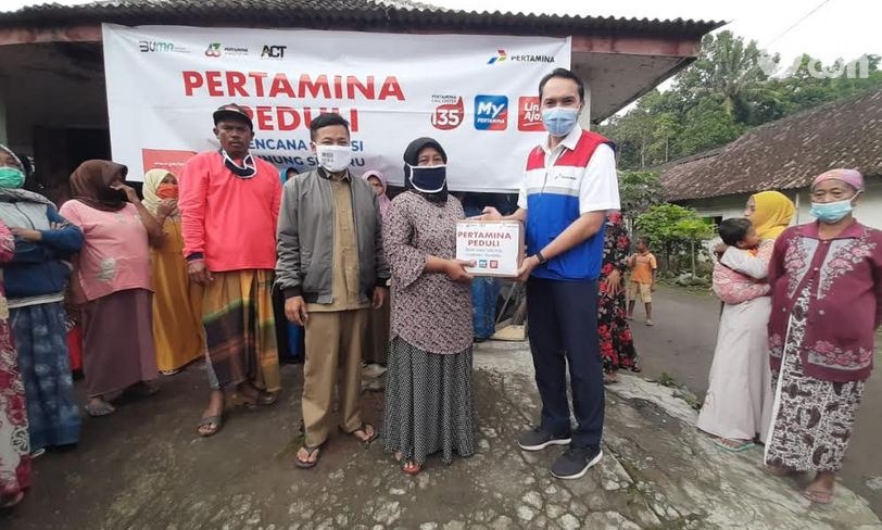 Pertamina Kembali Kirim Bantuan Pasca Erupsi Semeru
