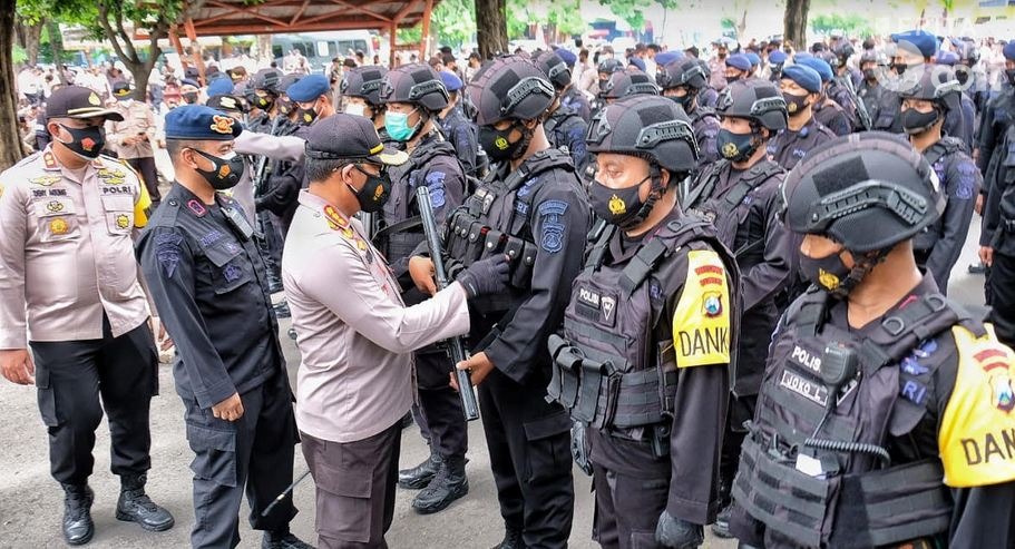2.325 Personel Polri Siap Jaga Pilkades Sidoarjo, Agar Aman dan Sehat