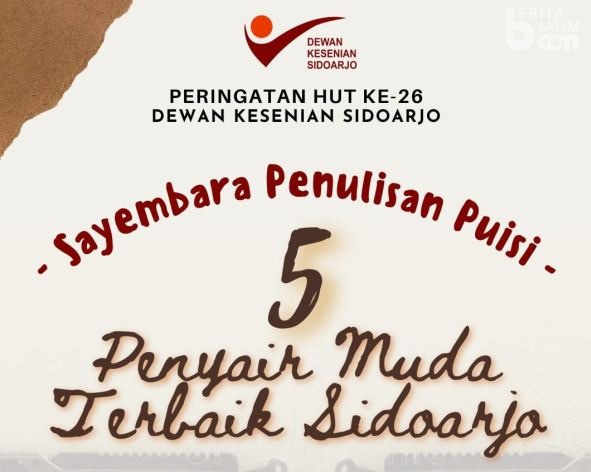 Dekesda Gelar Sayembara Penulisan Puisi ‘5 Penyair Muda Terbaik Sidoarjo’ Tahun 2021