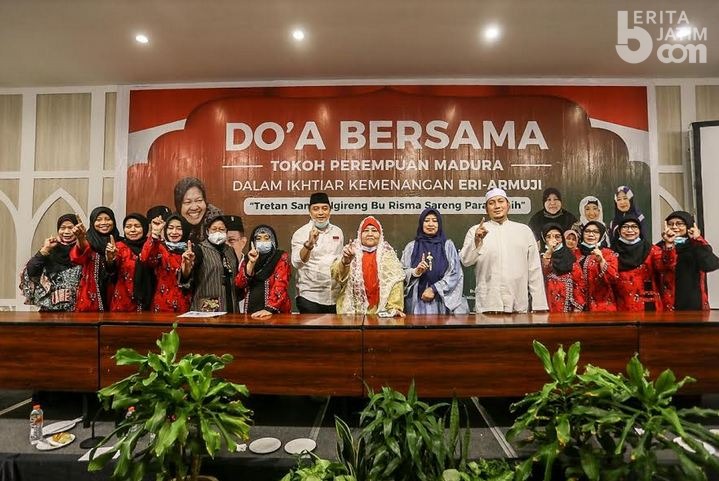 Tokoh Perempuan Madura di Surabaya Bersatu: Satu Hati Coblos Nomor Satu