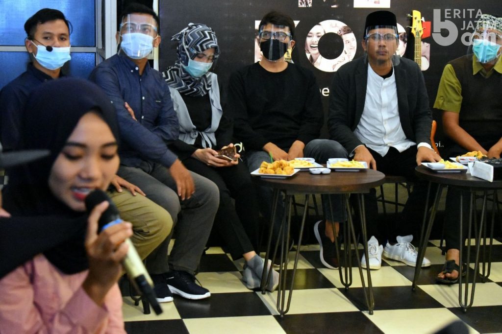 Gus Muhdlor Temui Kaum Milenial di Tengah Kesibukan Persiapan Debat Publik III