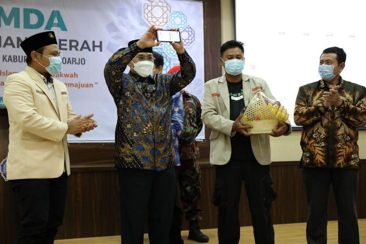 Pesan PJ Bupati Hudiyono ke Pemuda Muhammadiyah, Gerakkan Ekonomi Kreatif Sidoarjo Lewat Jejaring