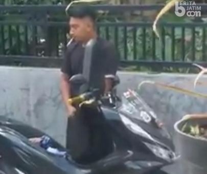 Pria Ini Onani di Pinggir Jalan Gedangan Sidoarjo