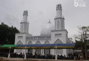 Said Abdullah Bangun Masjid di Ponpes Al Karimiyah