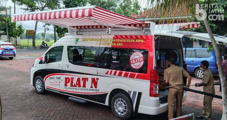 Bupati Malang Luncurkan Mobil Plat N, Urus Adminduk Jadi Cepat dan Mudah