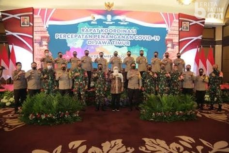 Percepatan Penanganan Covid-19, Forkopimda Sepakati Tingkatkan Operasi Yustisi