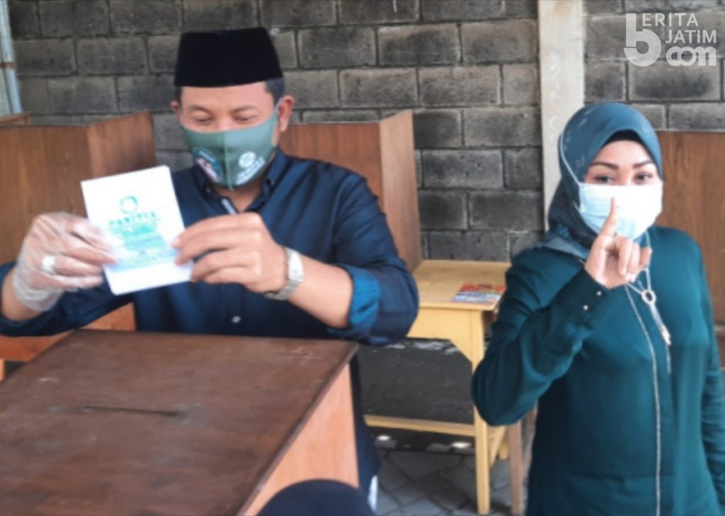 Wakil Bupati Sidoarjo Terpilih, Sukses Antar Isterinya Cakades Pabean Terpilih