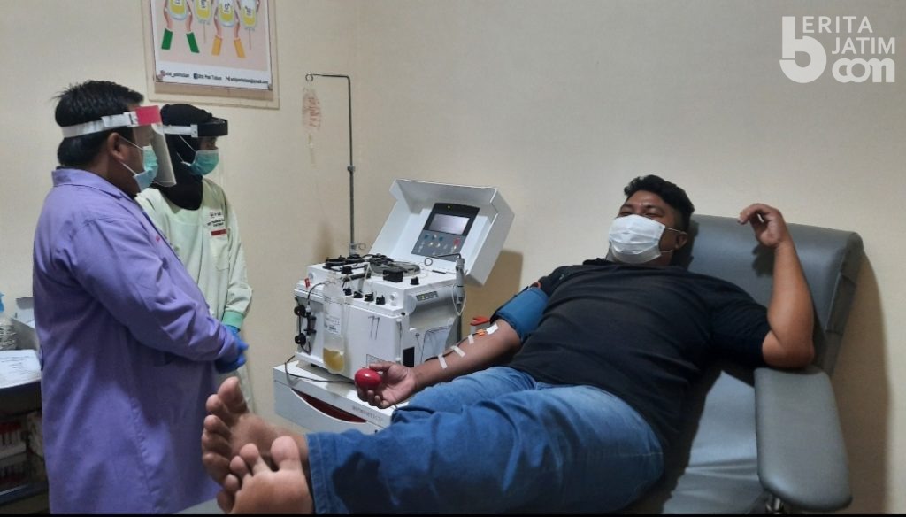 PMI Tuban Terima Pendonor Plasma Pertama Penyitas Covid-19