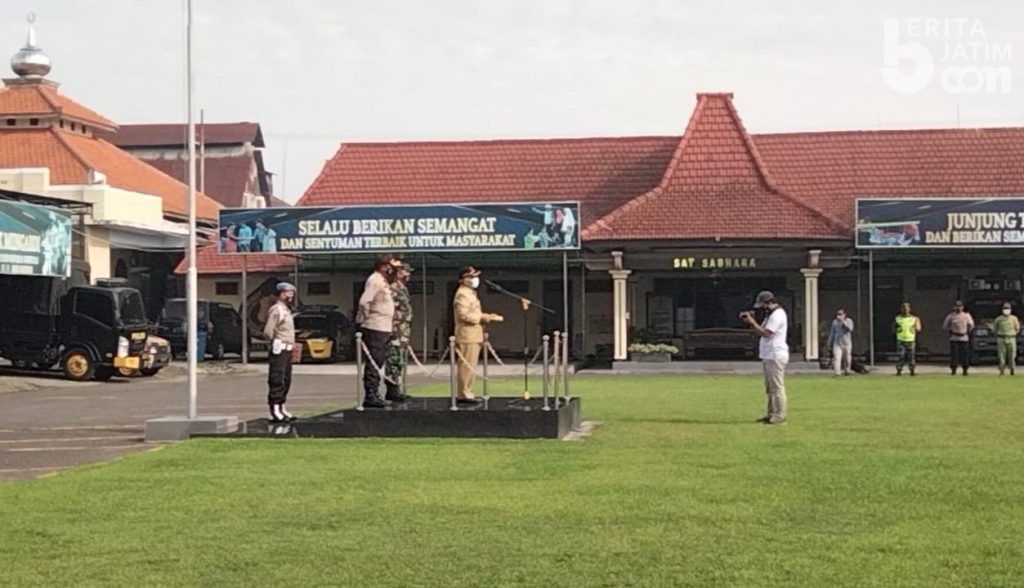 Amankan Pilkada Serentak, Polresta Mojokerto Gunakan Pola 2, 10, 20