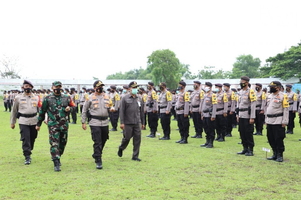 Apel Pergeseran Pengaman TPS Pilkada Serentak, Ini Pesan Kapolres Mojokerto