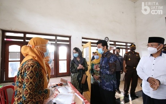 Wagub Jatim Pantau Langsung Pilkada Kediri