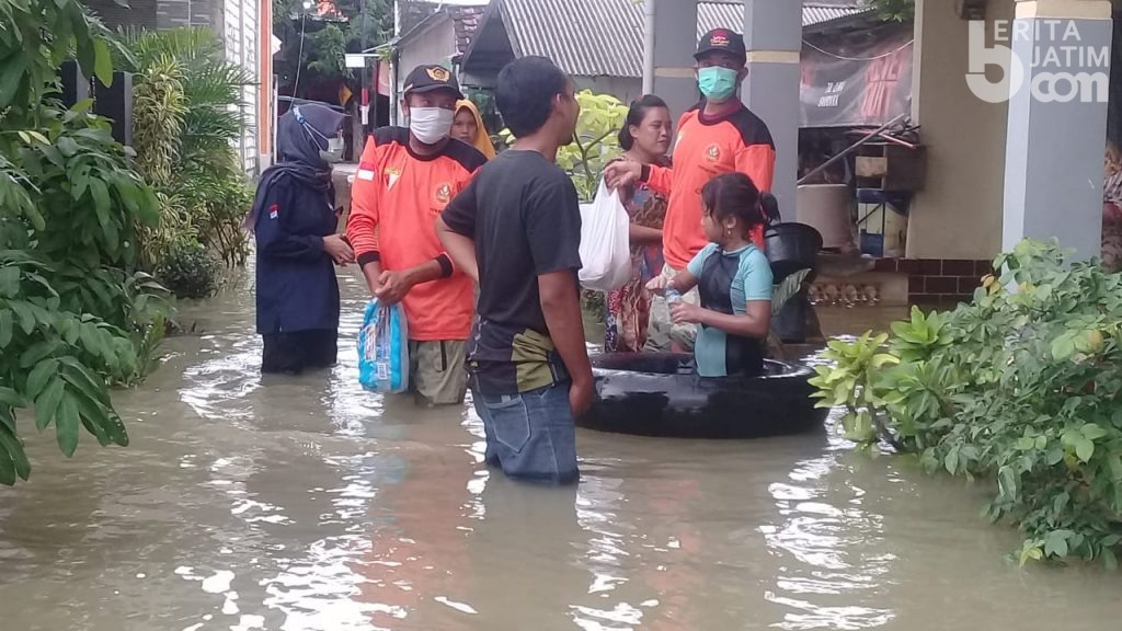 29 Desa Tergenang Banjir Kali Lamong, 12 di Antaranya Mulai Surut