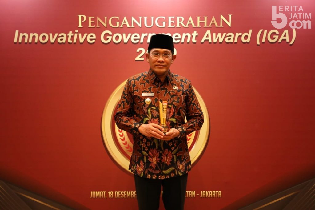 IGA 2020: Sidoarjo Terima Penghargaan Kabupaten Inovatif dari Menteri Dalam Negeri RI