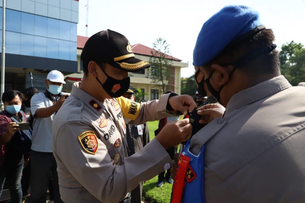 Operasi Lilin Semeru 2020, Polres Mojokerto Terapkan Protokol Kesehatan