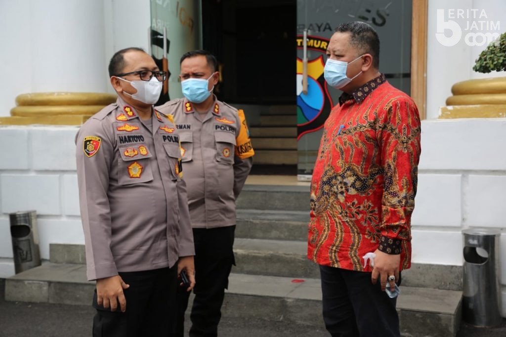 Audiensi dengan Forpimda, Plt Wali Kota Surabaya Bahas 3 Hal