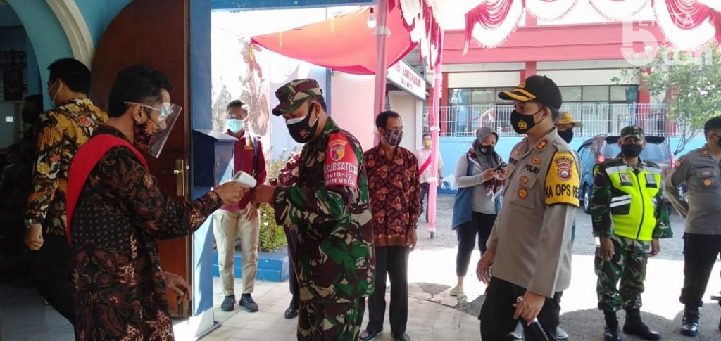 Dandim 0804 Bersama Forkopimda Magetan Tinjau Gereja