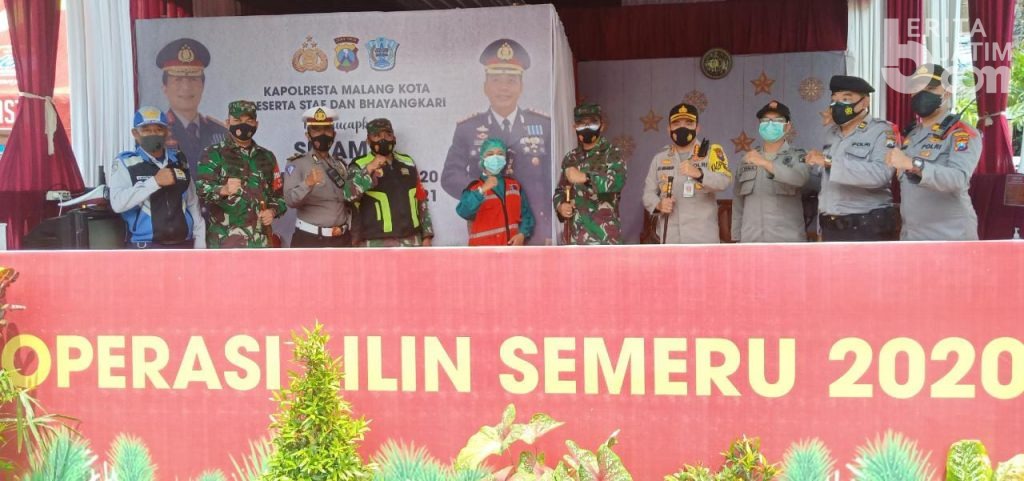 Seribu Masker dan Vitamin Untuk TNI/Polri Penjaga Pos Pengamanan
