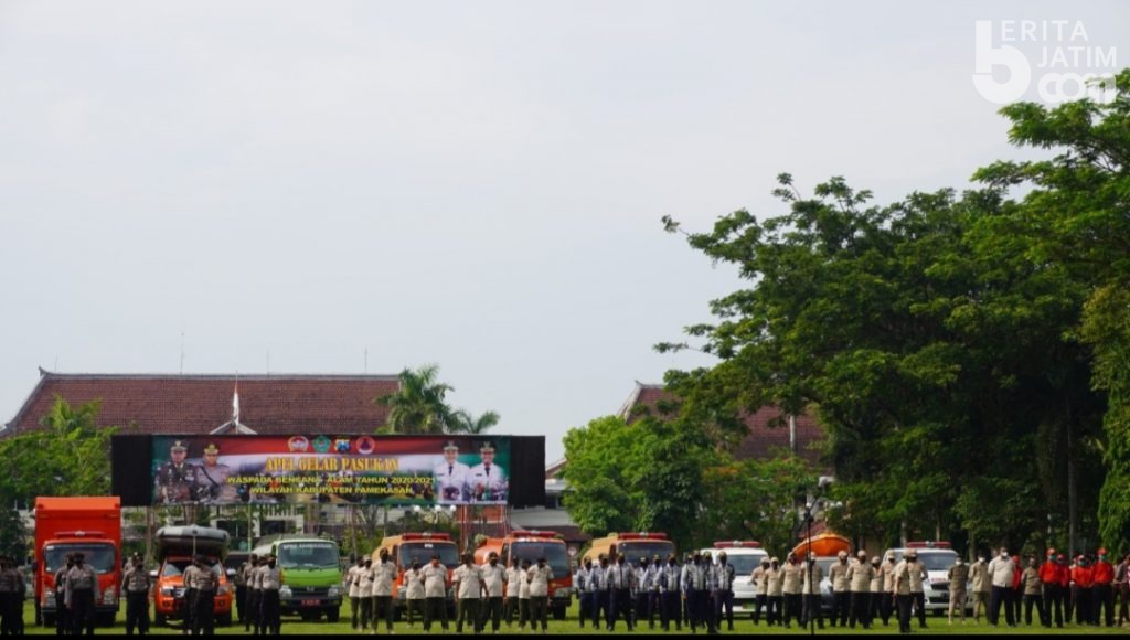 Instansi Gabungan di Pamekasan Gelar Apel Pasukan