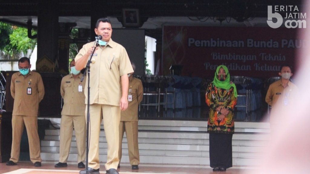 Hari Pertama, Bupati Mojokerto Minta ASN Lebih Genjot Kinerja di Tengah Pandemi Covid-19