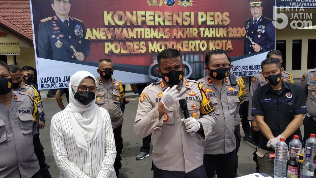Malam Tahun Baru, 27 Titik Masuk Kota Mojokerto Ditutup