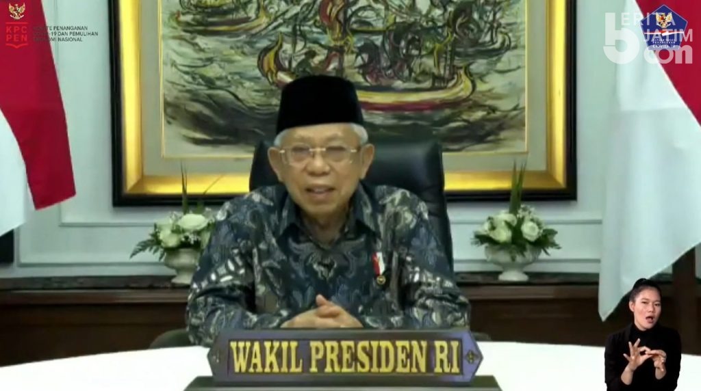 Wapres KH Ma’ruf Amin Apresiasi Jurnalisme Perubahan Perilaku