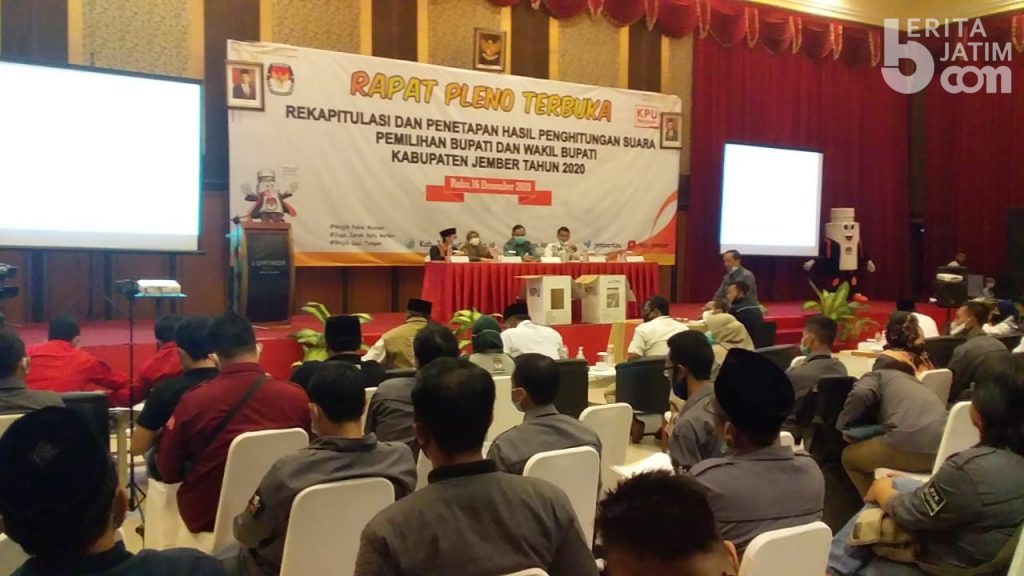 Rekap Suara Pilkada Jember Diwarnai Protes Soal Kesalahan Administratif