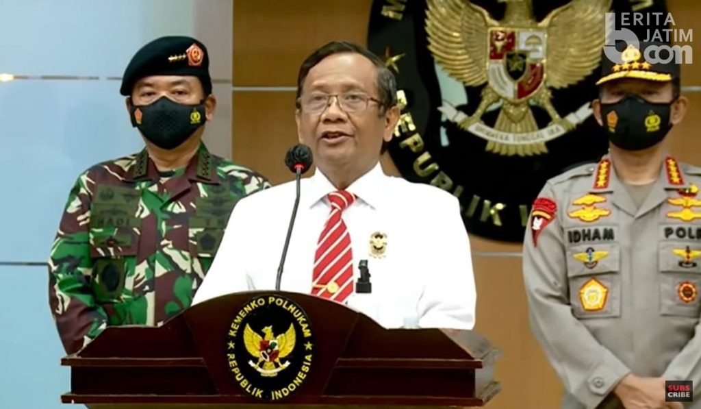 Pemerintah Resmi Larang Kegiatan dan Bubarkan FPI